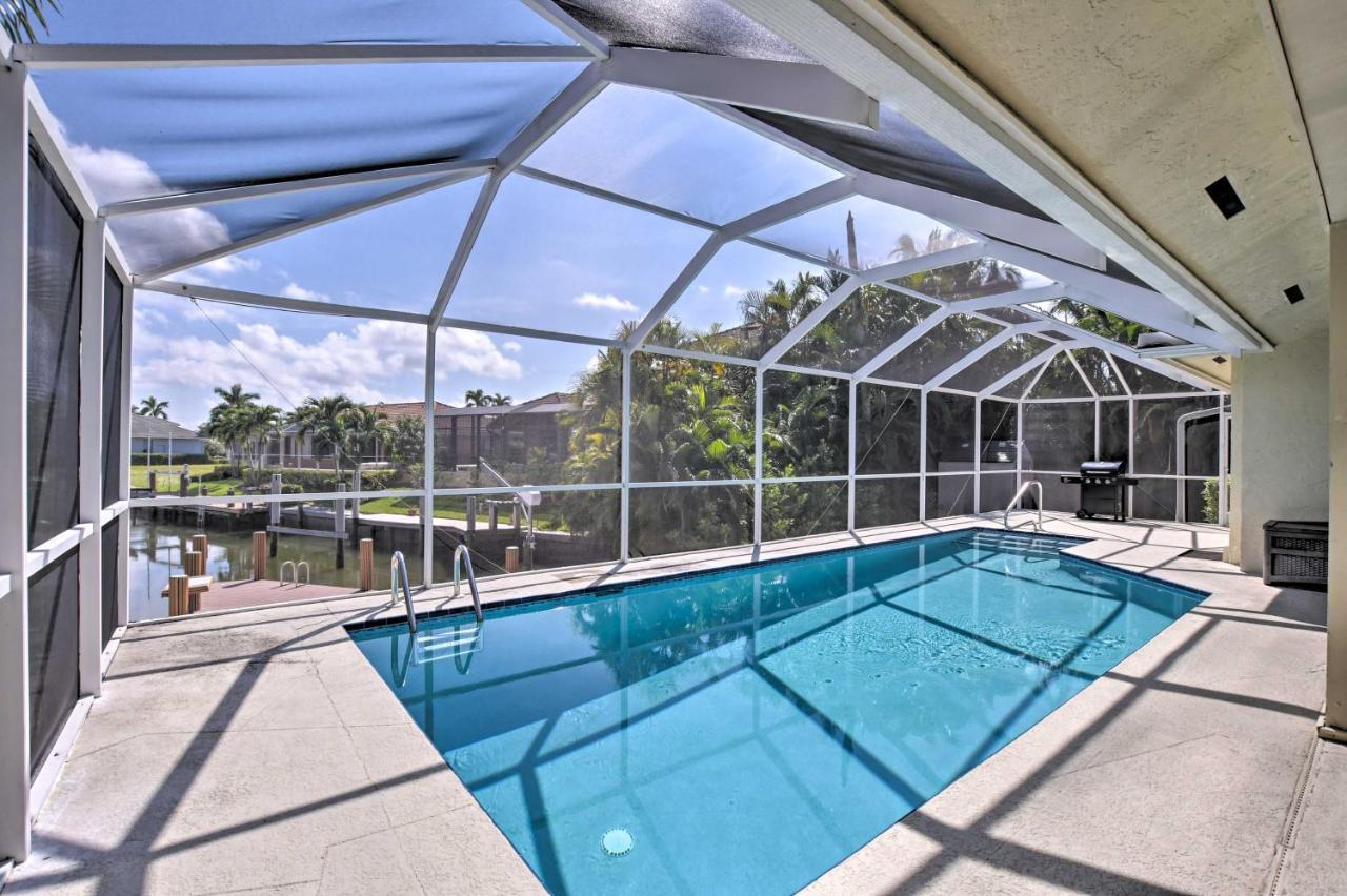 Canalfront Home With Private Saltwater Pool! Marco Island Kültér fotó